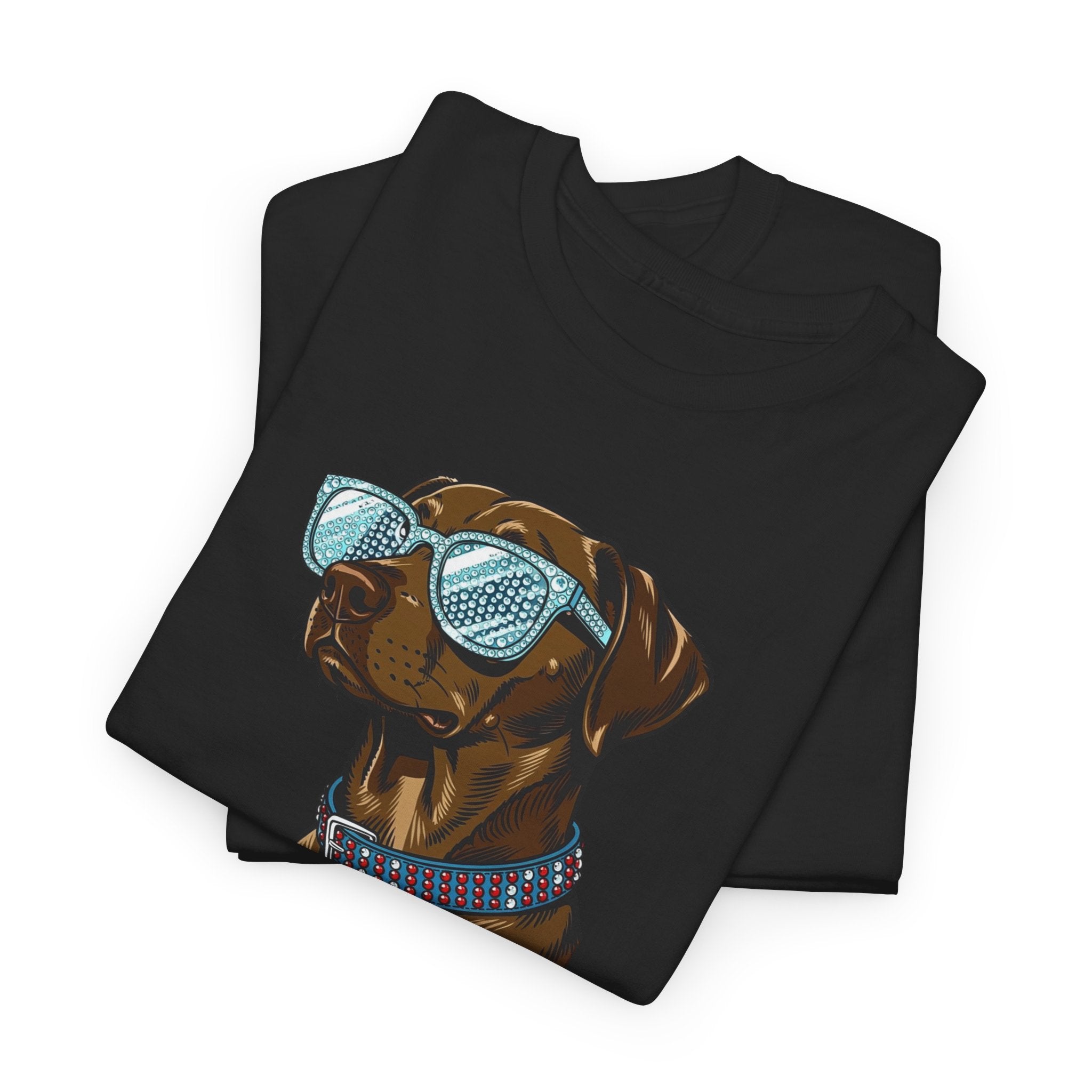 Too Glam to Give a Damn Funny Stylish Dog T-Shirt, Glam Dog Lover Graphic Tee, Cute Sassy Puppy Shirt, Trendy Pet Lover Gift, Unisex Casual
