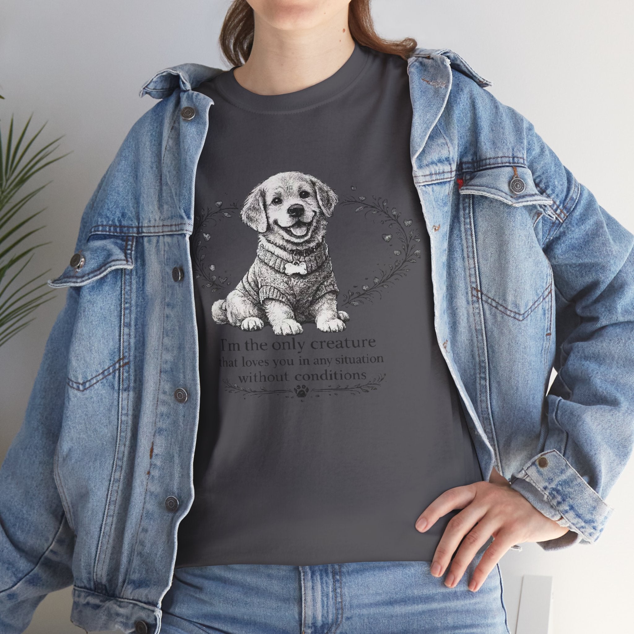 Golden Retriever Dog Lover T-Shirt PNG |  Loves You Unconditionally Vintage Puppy Design