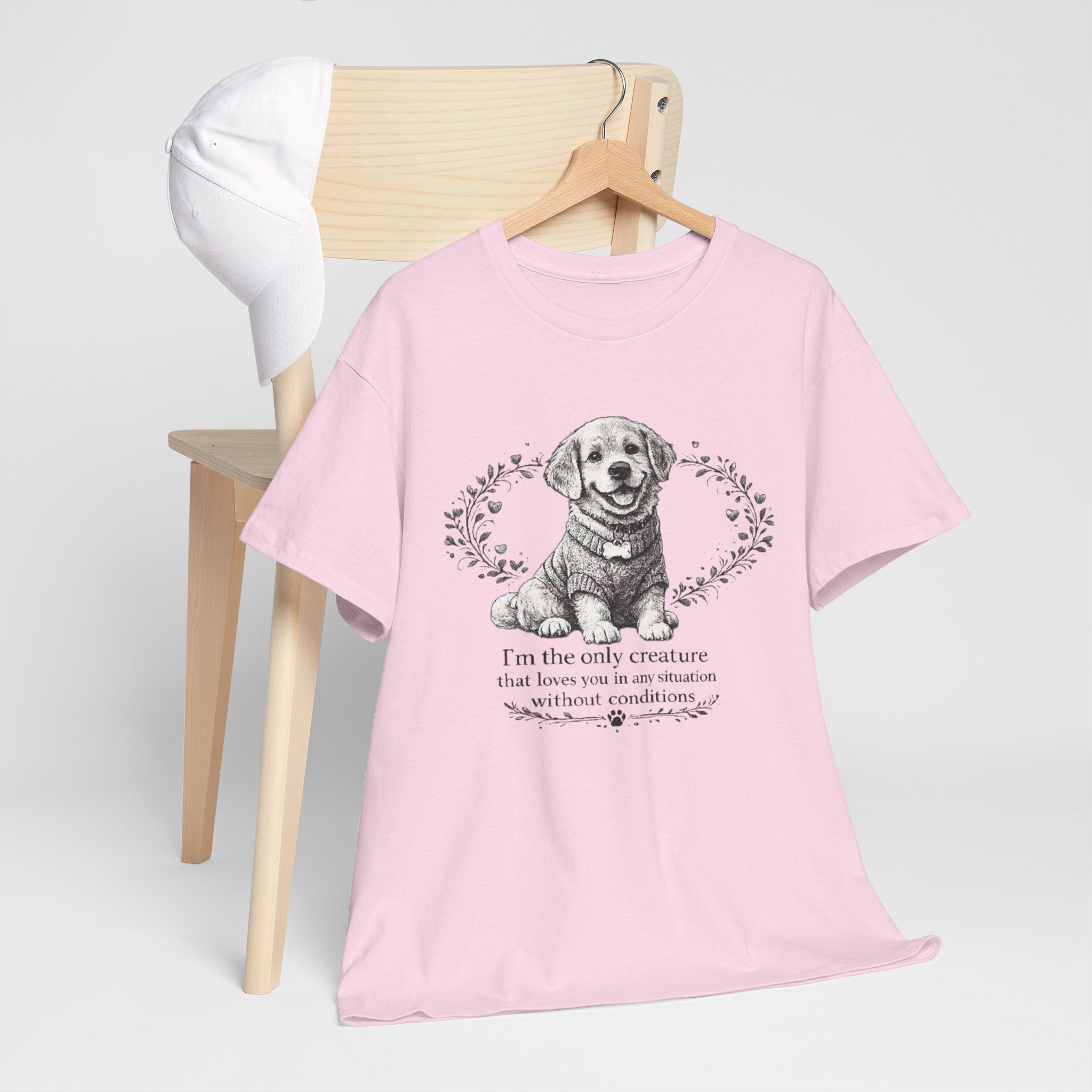 Golden Retriever Dog Lover T-Shirt PNG |  Loves You Unconditionally Vintage Puppy Design