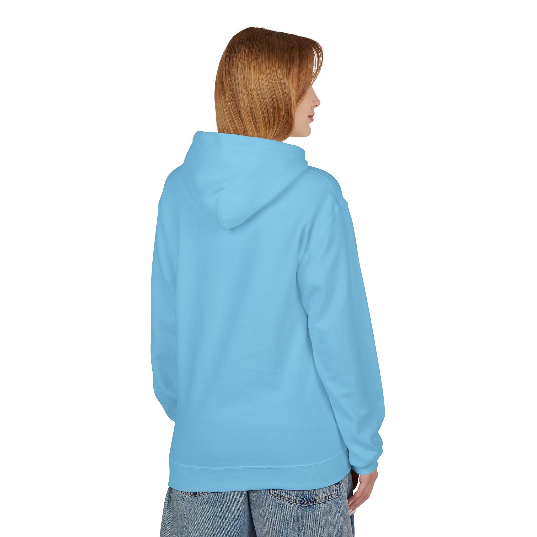 Minimalist Abstract Circle Hoodie, Unisex Softstyle Fleece Pullover, Modern Geometric Sweatshirt.
