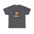 Coastline Endless Summer T-Shirt, Beach Vacation Graphic Tee, Retro Surf Van Shirt, Coastal Sunset Summer Top, Unisex Beach Lover Gift