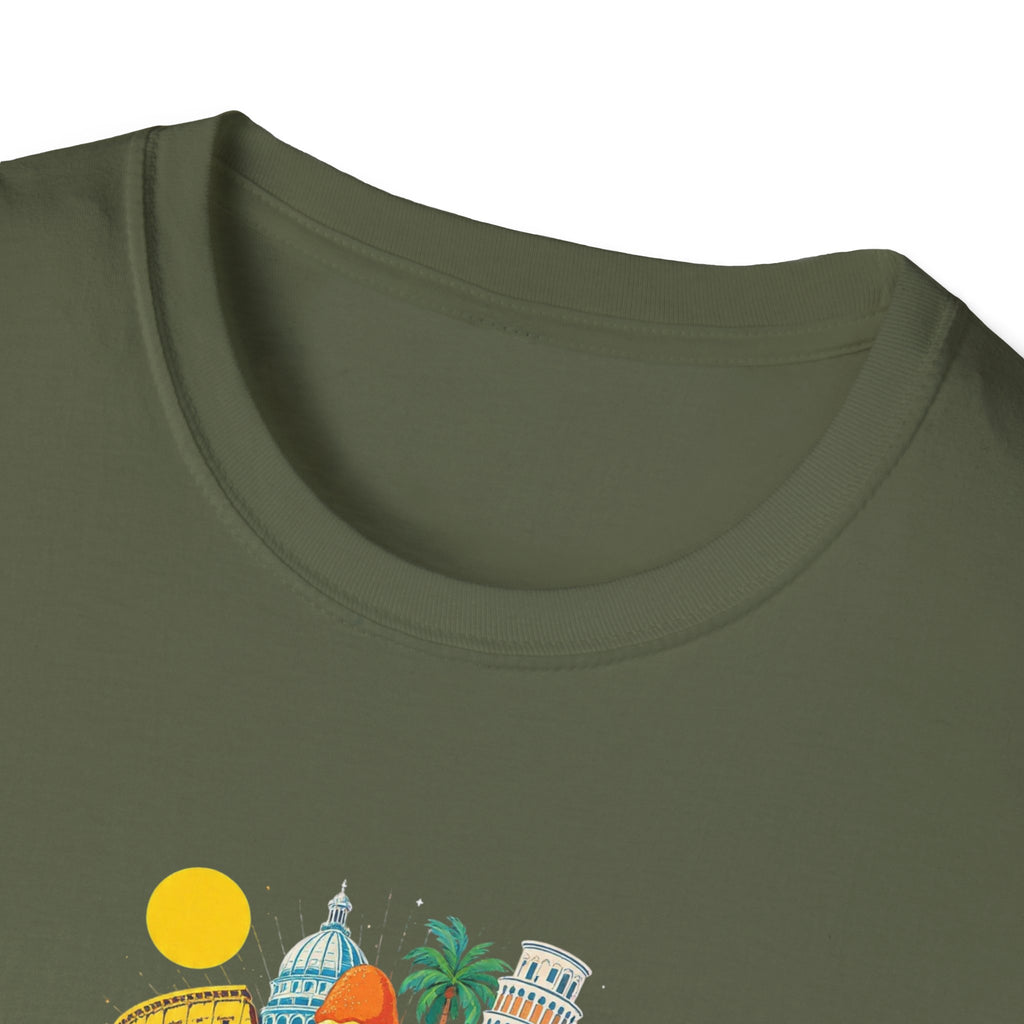 Estate Italiana Shirt, Italy Vacation T-Shirt, Italian Summer Tee, Amalfi Coast Travel Shirt, Europe Trip Gift