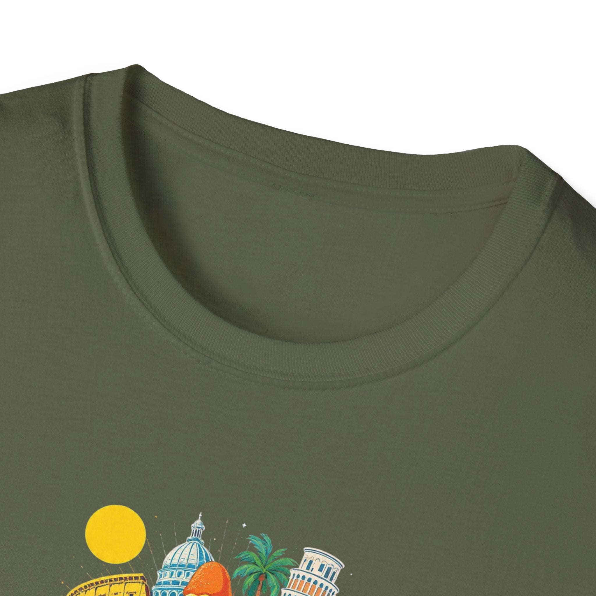 Estate Italiana Shirt, Italy Vacation T-Shirt, Italian Summer Tee, Amalfi Coast Travel Shirt, Europe Trip Gift