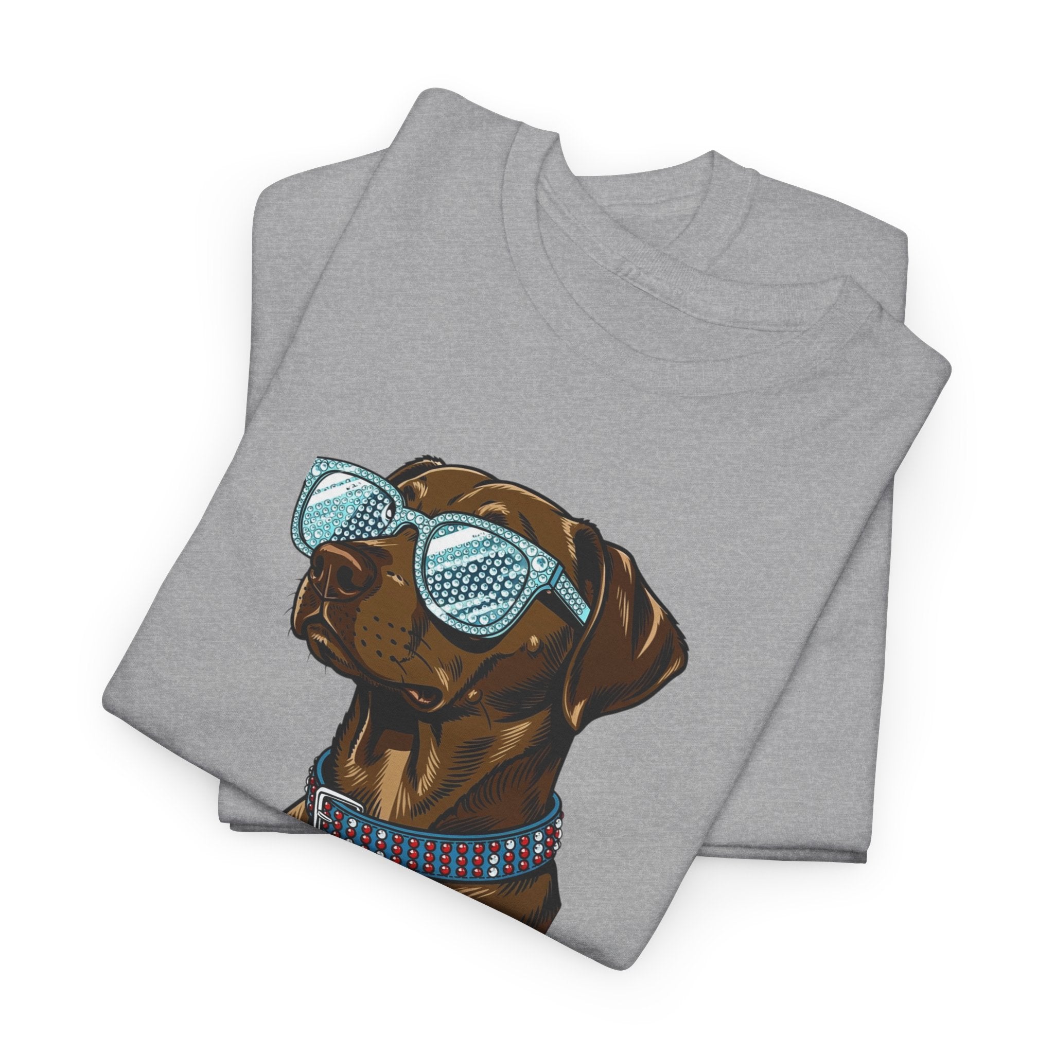 Too Glam to Give a Damn Funny Stylish Dog T-Shirt, Glam Dog Lover Graphic Tee, Cute Sassy Puppy Shirt, Trendy Pet Lover Gift, Unisex Casual