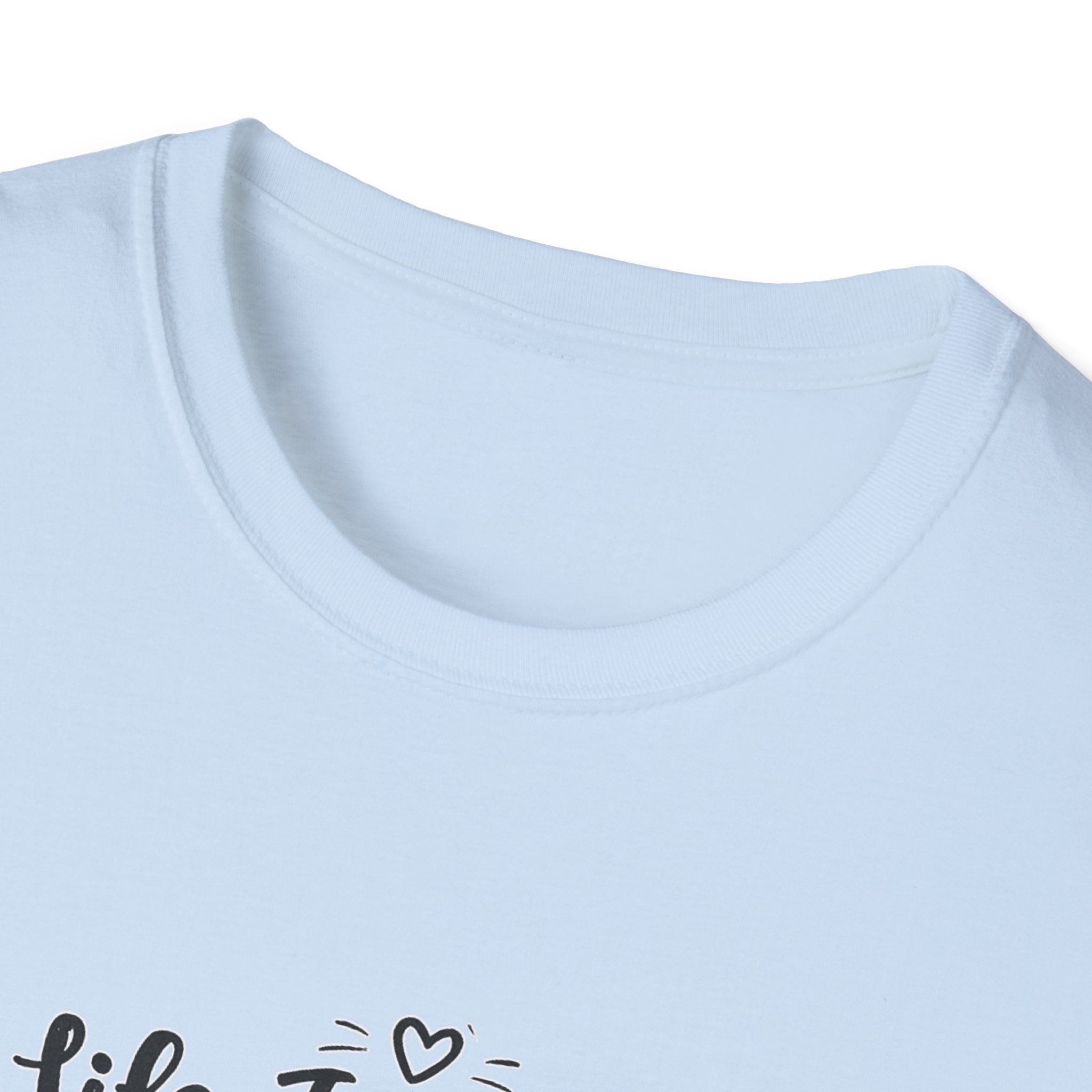 Life Is Better With Cats T-Shirt, Cute Cat Lover Shirt, Funny Cat Mom Tee, Cat Dad Gift, Unisex Softstyle Kitten Graphic Tee, Pet Lover Gift