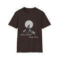 Howling Wolf Moon T-Shirt, Stay Wild Stay Free Shirt, Aesthetic Nature Tee, Wilderness Graphic Tee, Gift for Outdoor Lovers