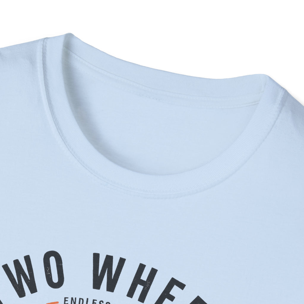 Two Wheels One Soul T-Shirt, Ride to Live Motorcycle Shirt, Biker Graphic Tee, Vintage Moto Rider Gift, Unisex Motorcycle Lover Top