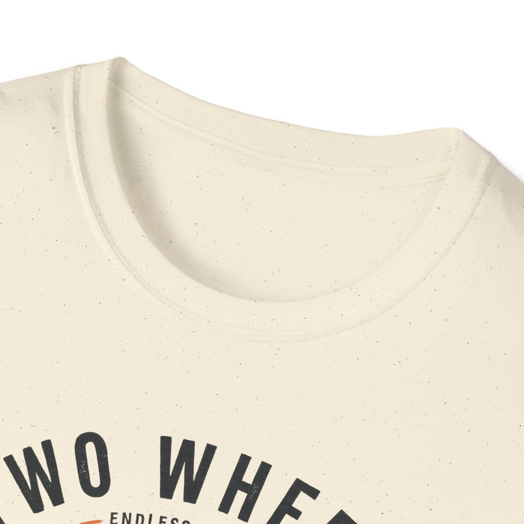 Two Wheels One Soul T-Shirt, Ride to Live Motorcycle Shirt, Biker Graphic Tee, Vintage Moto Rider Gift, Unisex Motorcycle Lover Top