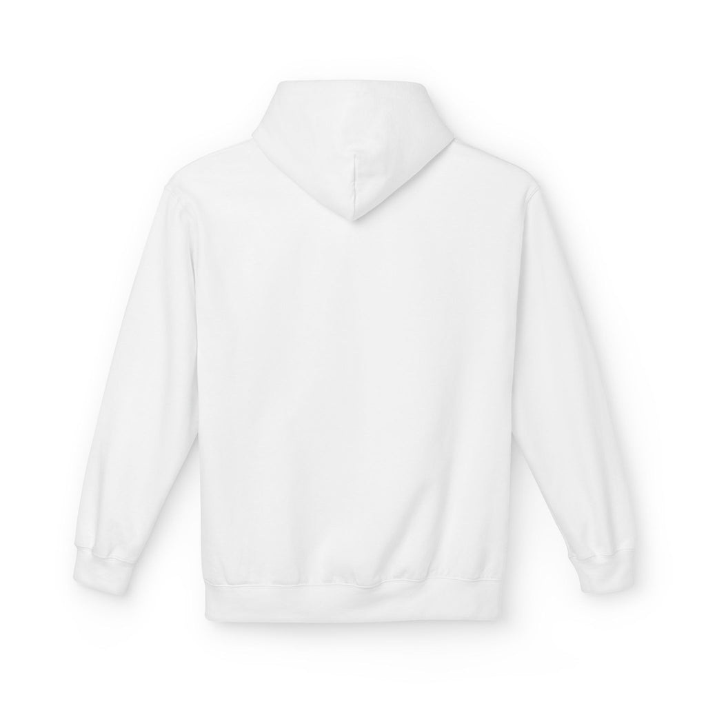 Minimalist Abstract Circle Hoodie, Unisex Softstyle Fleece Pullover, Modern Geometric Sweatshirt.