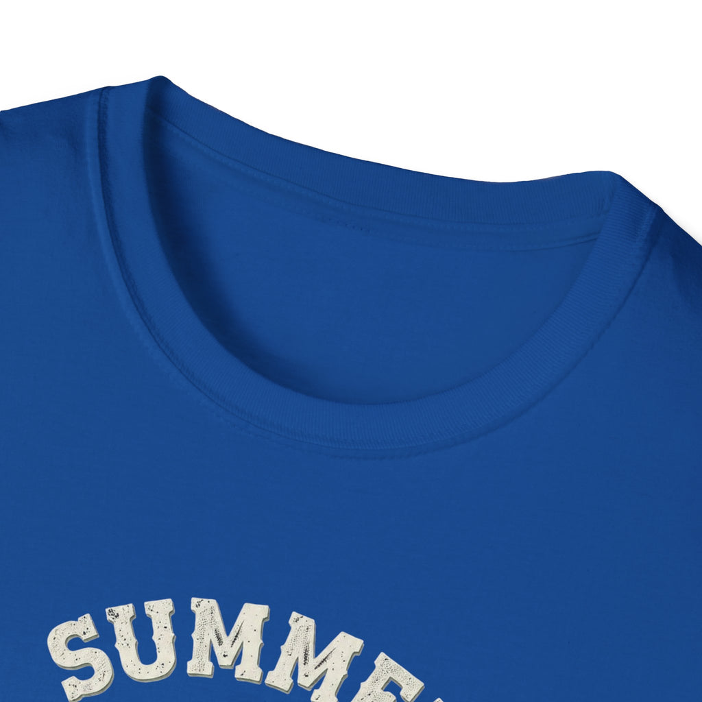 Summer Holiday Mode Activated T-Shirt | Retro Mountain Sun Graphic Tee | Camping Hiking Vacation Shirt for Men Women | Outdoor Adventure Top