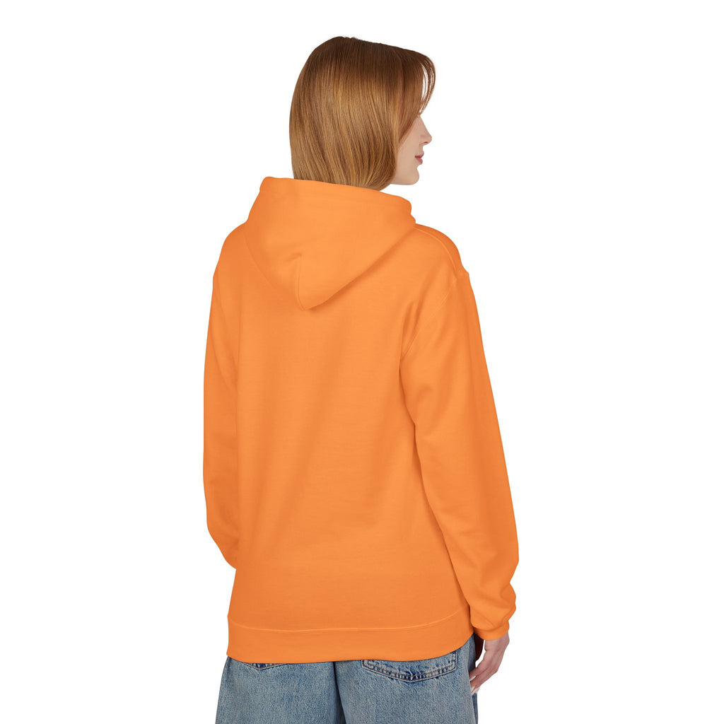 Minimalist Abstract Circle Hoodie, Unisex Softstyle Fleece Pullover, Modern Geometric Sweatshirt.