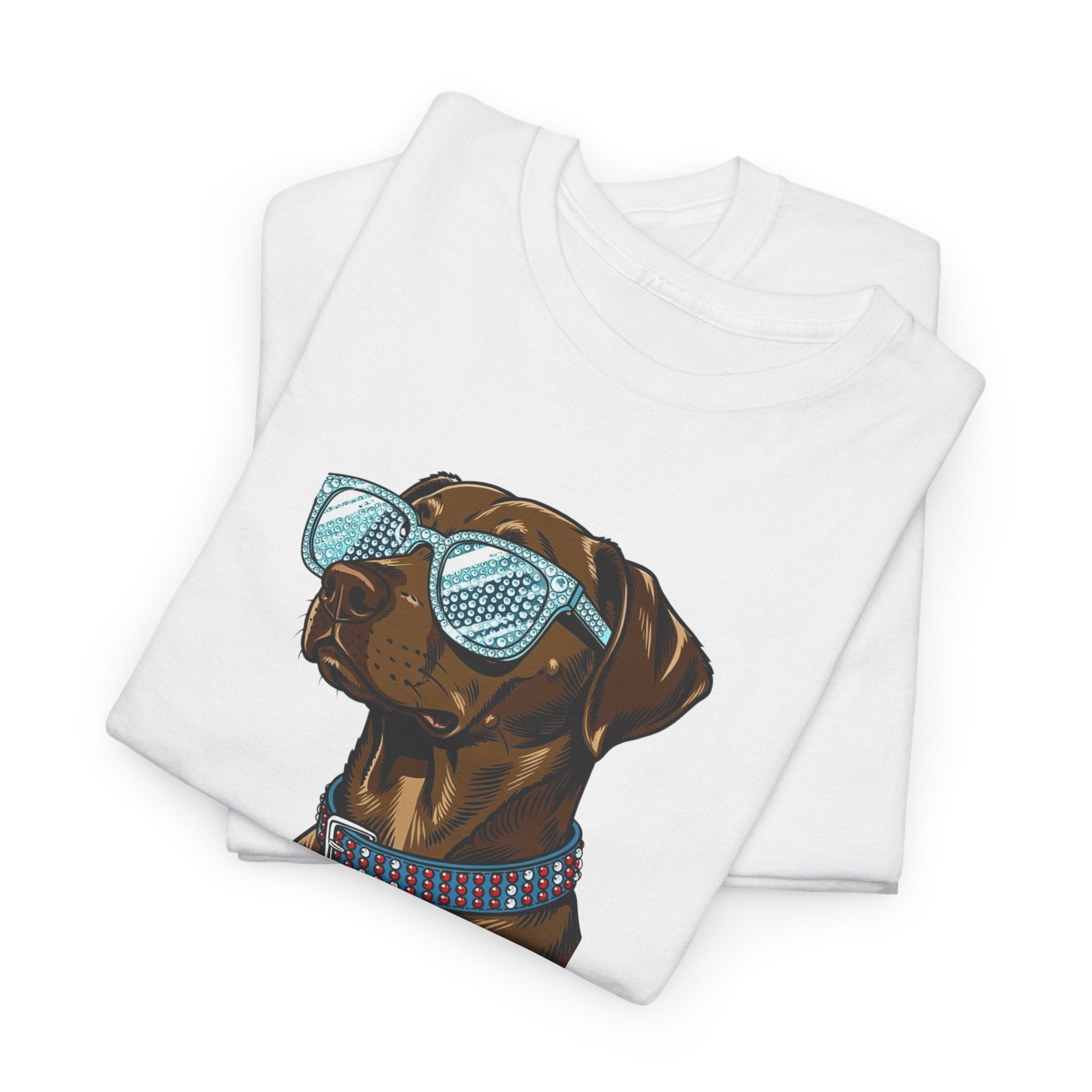 Too Glam to Give a Damn Funny Stylish Dog T-Shirt, Glam Dog Lover Graphic Tee, Cute Sassy Puppy Shirt, Trendy Pet Lover Gift, Unisex Casual