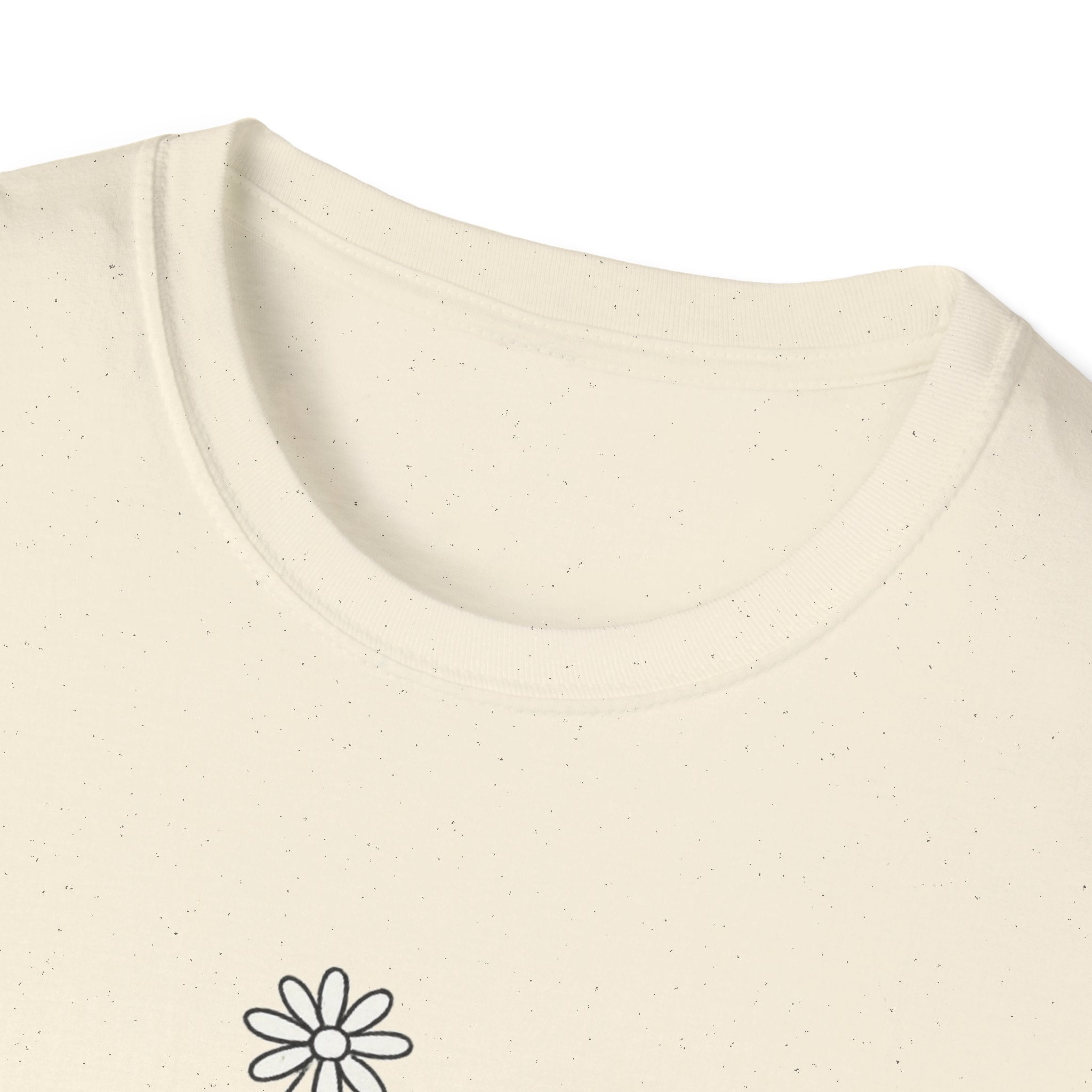 Minimalist Floral Woman Face T-Shirt | Abstract Line Art Graphic Tee | Boho Aesthetic Shirt