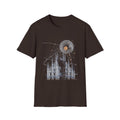 Milan Cathedral Celestial Graphic T-Shirt, Gothic Architecture Tee Italian Aesthetic Shirt, Unisex Travel Gift, Duomo di Milano Inspired Tee