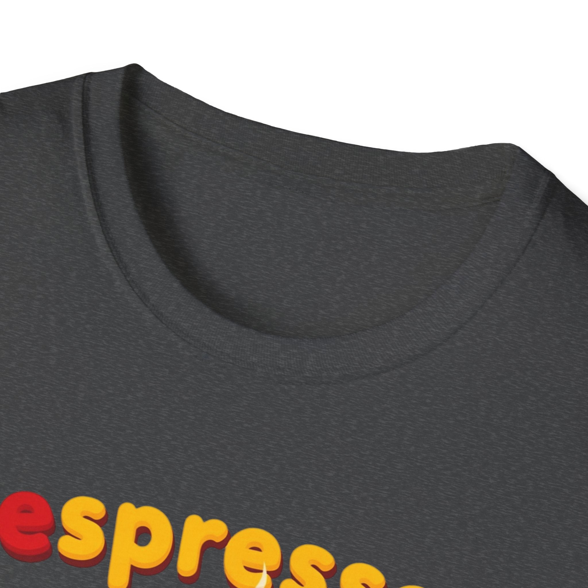 Espresso Yourself Funny Coffee T-Shirt, Cute Coffee Cup Graphic Tee, Barista Gift Shirt, Coffee Lover Pun Tee, Caffeine Lover Unisex Top