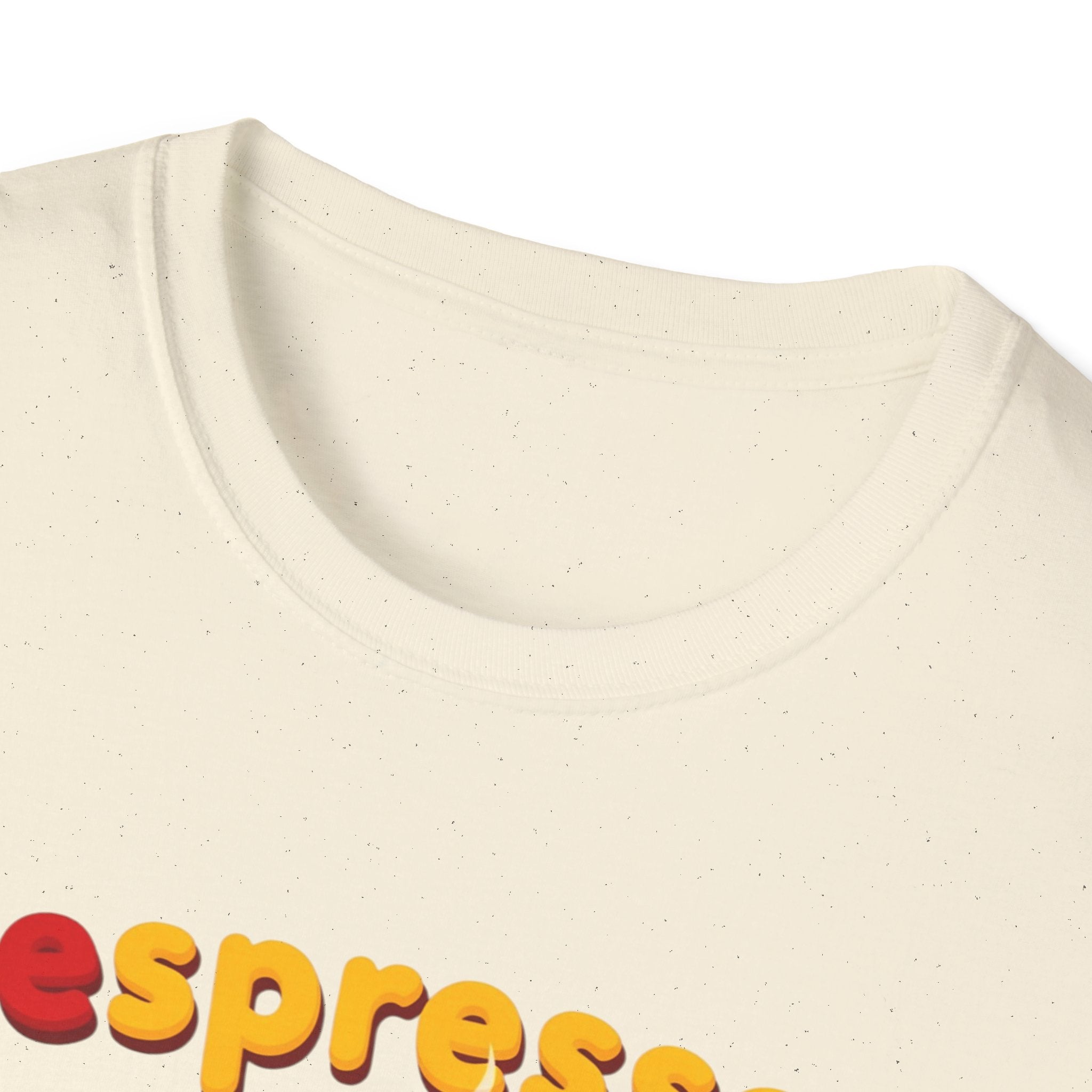 Espresso Yourself Funny Coffee T-Shirt, Cute Coffee Cup Graphic Tee, Barista Gift Shirt, Coffee Lover Pun Tee, Caffeine Lover Unisex Top