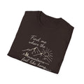 Find Me Where The Mountains Feel Like Home Shirt | Mountain Hiking T-Shirt for Men Women | Nature Lover Outdoor Adventure Tee