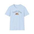 Cute Kitten T-Shirt, Tiny Cat Illustration Tee, Cat Lover Gift, Minimal Cat Shirt, Cute Kitty Graphic Tee, Unisex Animal Lover Shirt