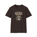 Wifi Weak Mountains Strong T-Shirt, Funny Camping Shirt, Outdoor Hiking Tee, Nature Lover Gift, Unisex Graphic Tee