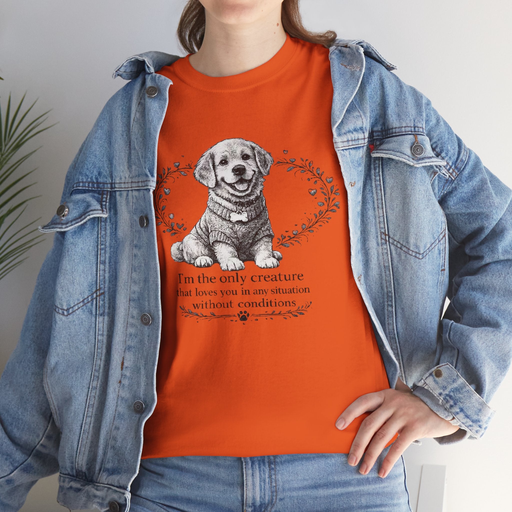 Golden Retriever Dog Lover T-Shirt PNG |  Loves You Unconditionally Vintage Puppy Design