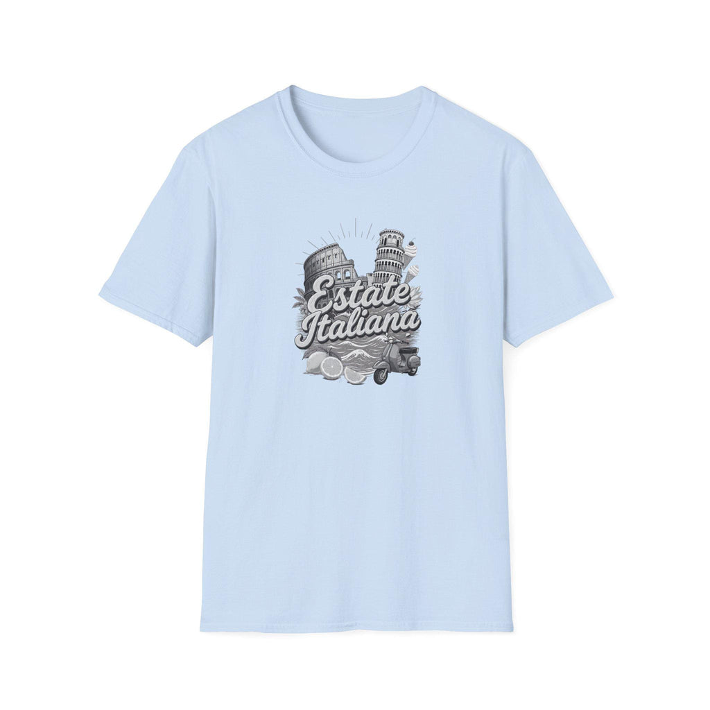 Estate Italiana Shirt, Italy Vacation T-Shirt, Italian Summer Tee, Travel Graphic Shirt, Italy