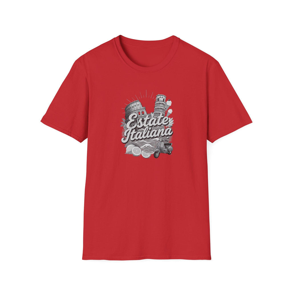 Estate Italiana Shirt, Italy Vacation T-Shirt, Italian Summer Tee, Travel Graphic Shirt, Italy
