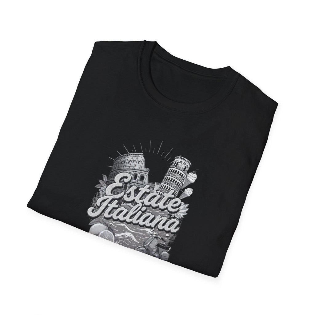 Estate Italiana Shirt, Italy Vacation T-Shirt, Italian Summer Tee, Travel Graphic Shirt, Italy