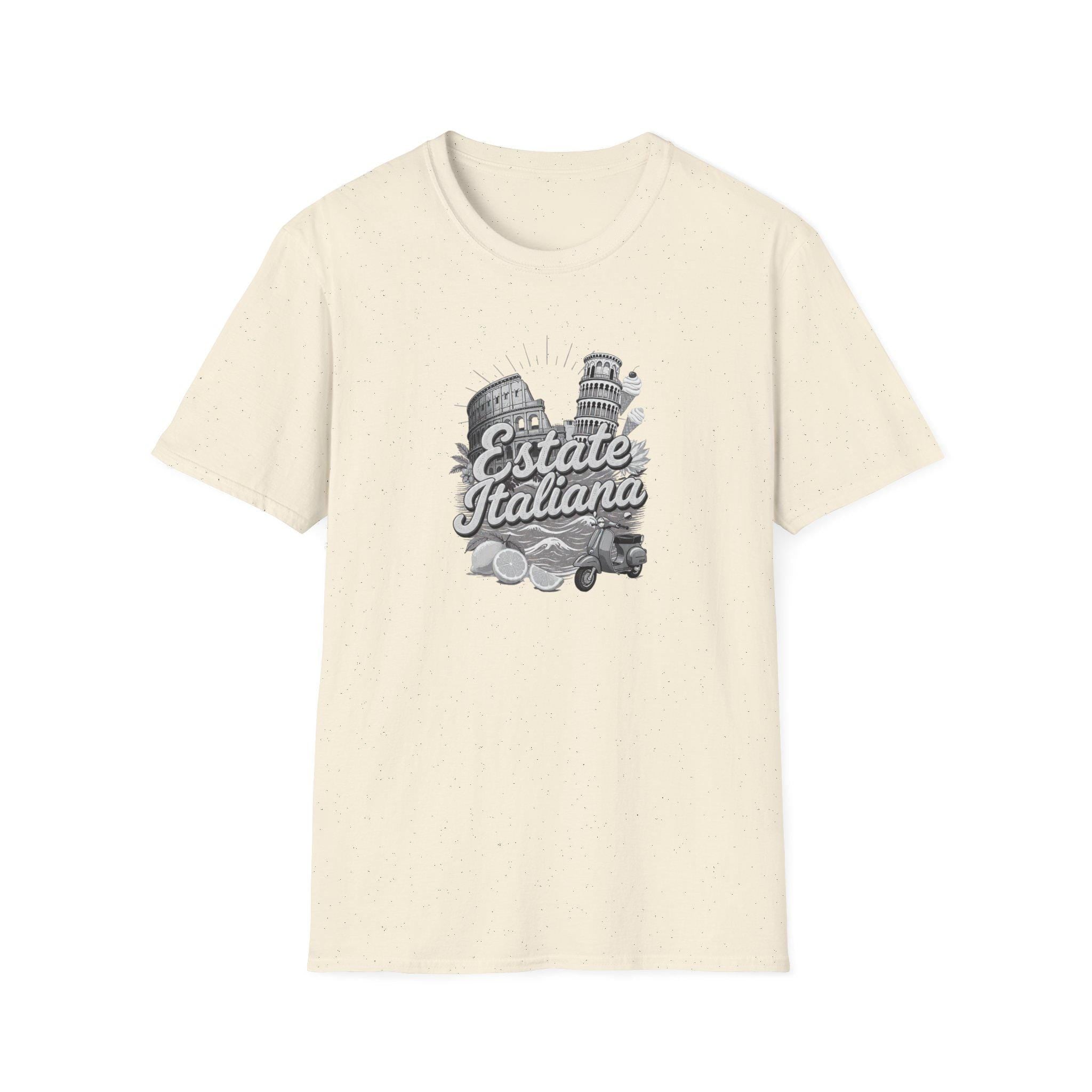 Estate Italiana Shirt, Italy Vacation T-Shirt, Italian Summer Tee, Travel Graphic Shirt, Italy