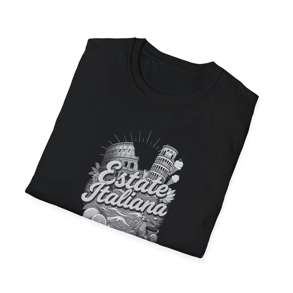 Estate Italiana Shirt, Italy Vacation T-Shirt, Italian Summer Tee, Travel Graphic Shirt, Italy