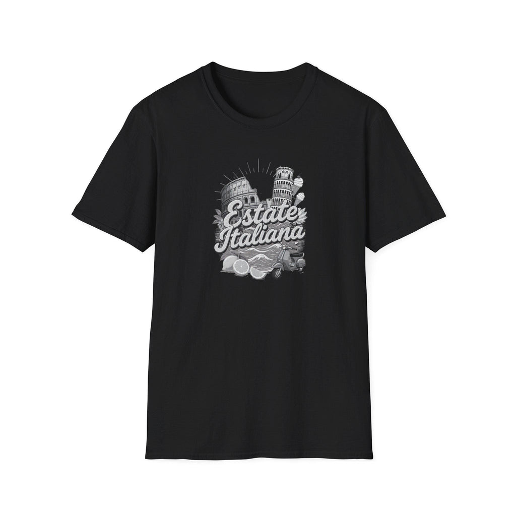 Estate Italiana Shirt, Italy Vacation T-Shirt, Italian Summer Tee, Travel Graphic Shirt, Italy