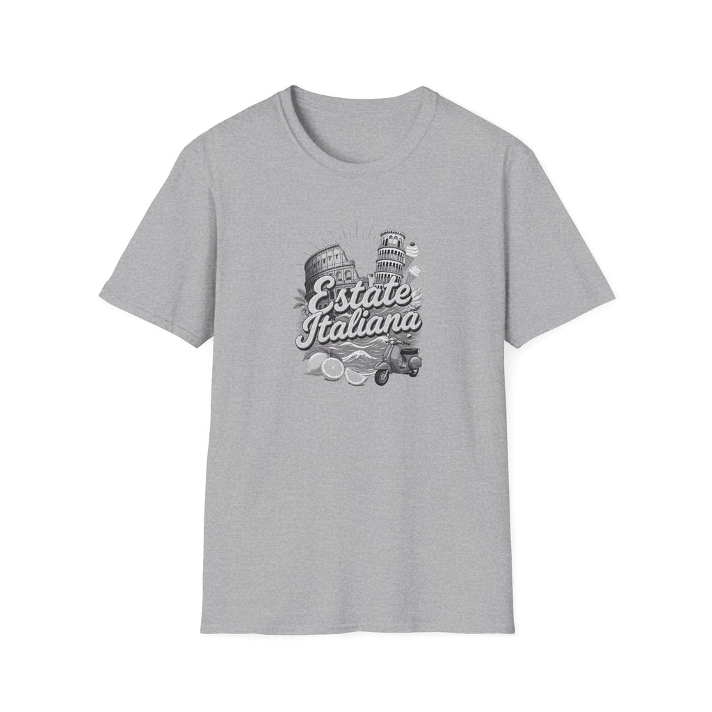 Estate Italiana Shirt, Italy Vacation T-Shirt, Italian Summer Tee, Travel Graphic Shirt, Italy